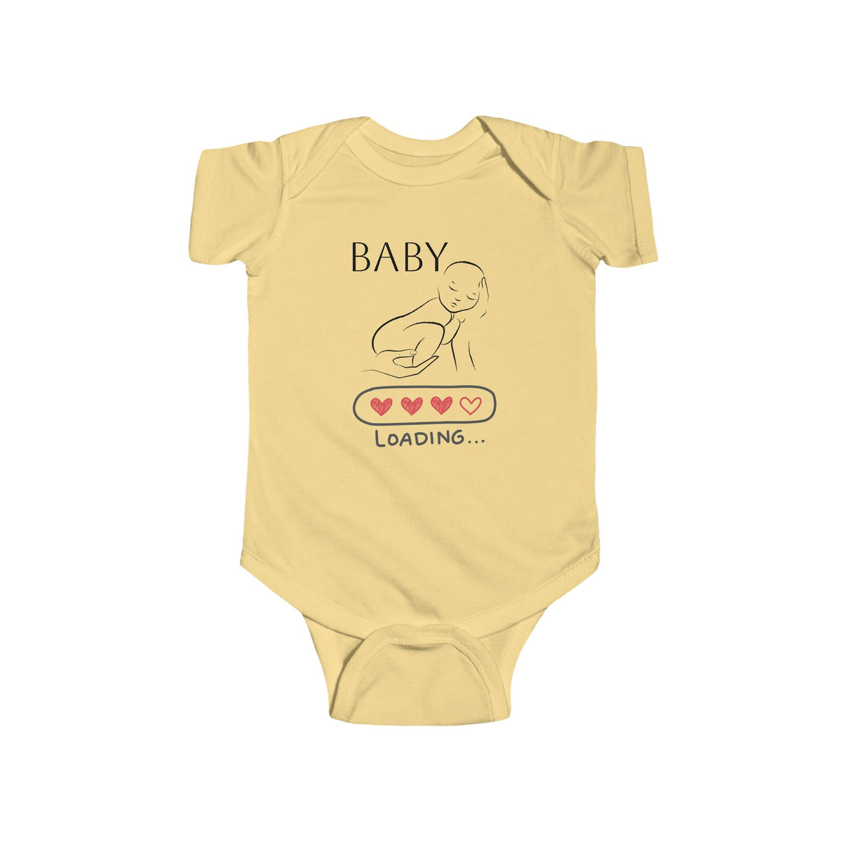 Baby Loading Onesie infant bodysuit | pregnancy announcement, baby shower